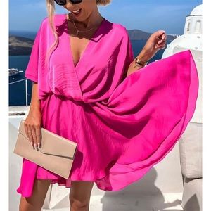 Loose Wrap Dress NWOT